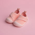 MiniWalk Velcro rose - Fermeture facile, chaussures adorables pour enfants