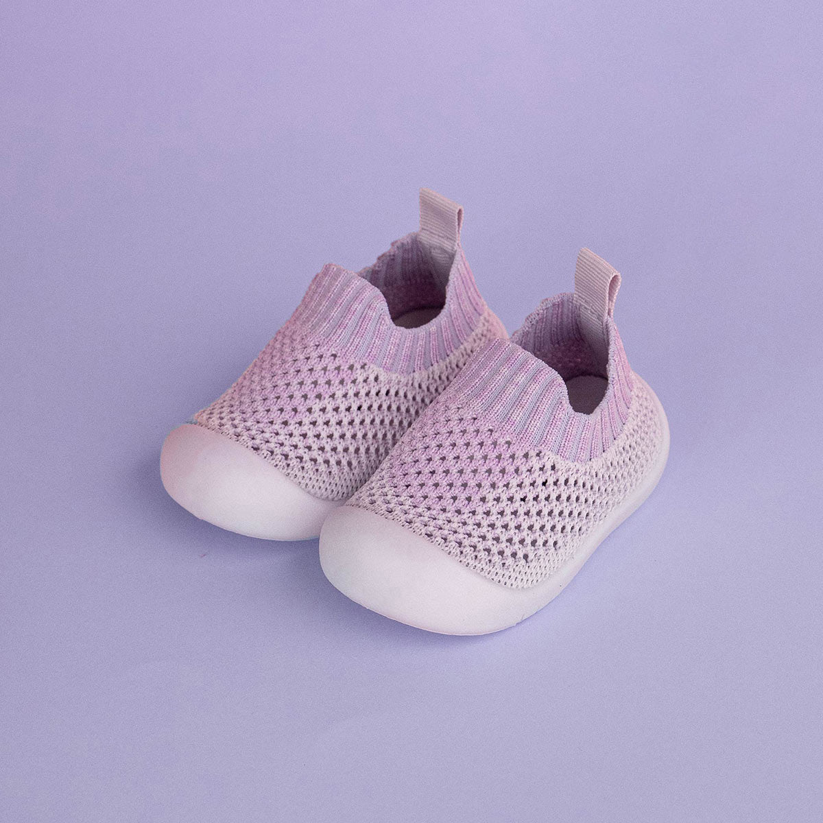 MiniWalk Slip-On Lavande - Chaussures à enfiler confortables et faciles à mettre au quotidien