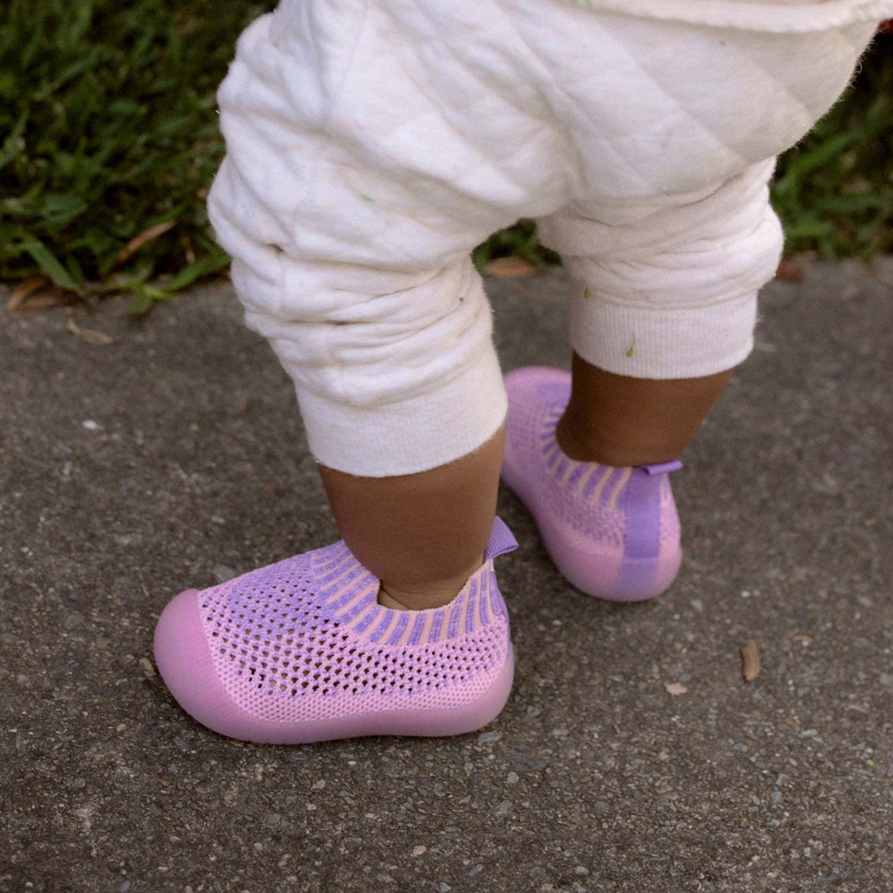 MiniWalk Baskets à enfiler – Mélange Bubblegum