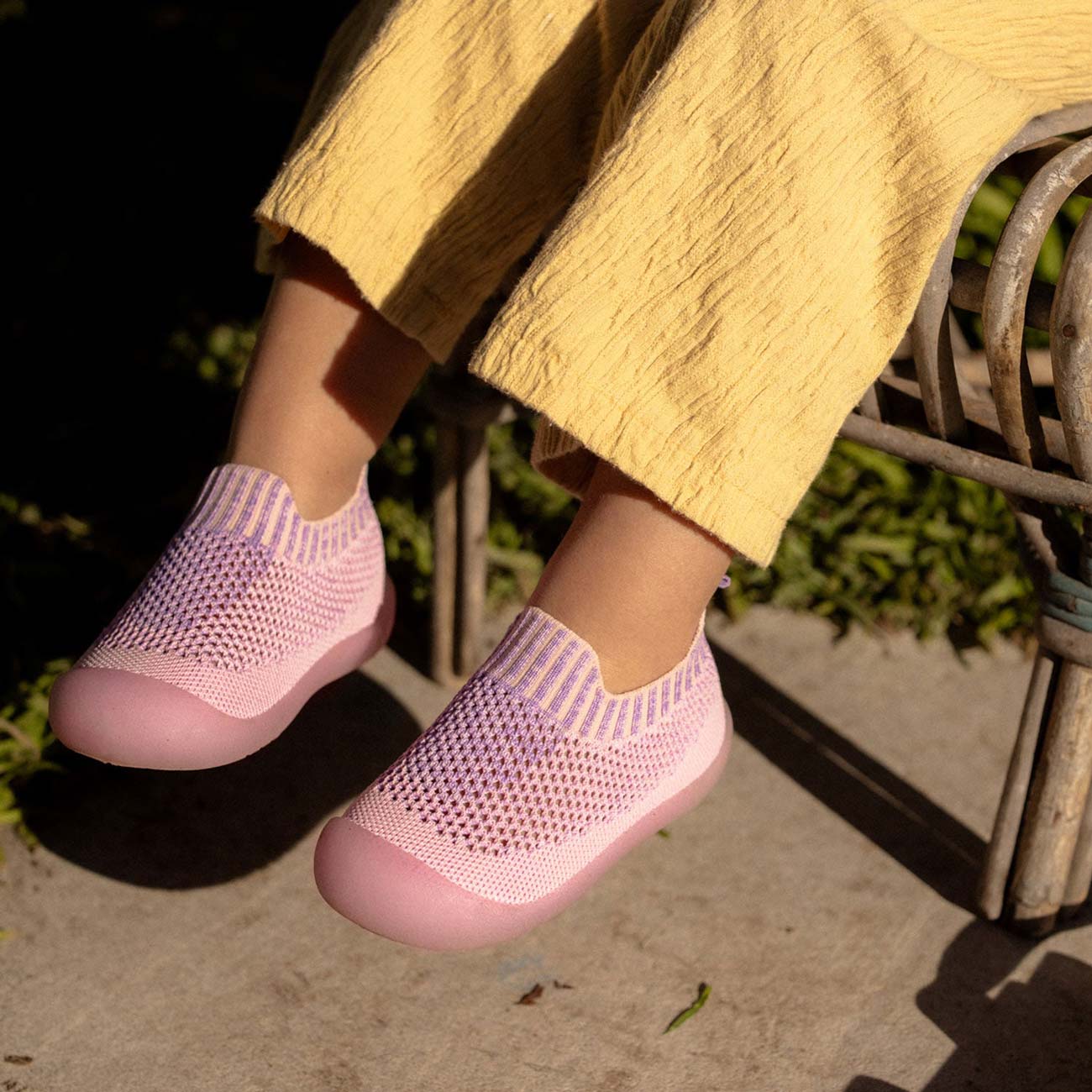 MiniWalk Baskets à enfiler – Mélange Bubblegum