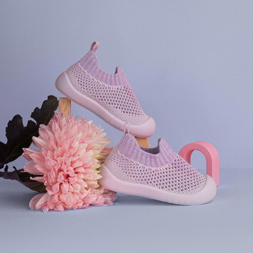 MiniWalk Slip-On Lavande - Chaussures à enfiler confortables et faciles à mettre au quotidien