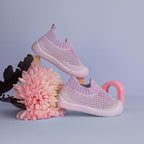 MiniWalk Slip-On Lavande - Chaussures à enfiler confortables et faciles à mettre au quotidien