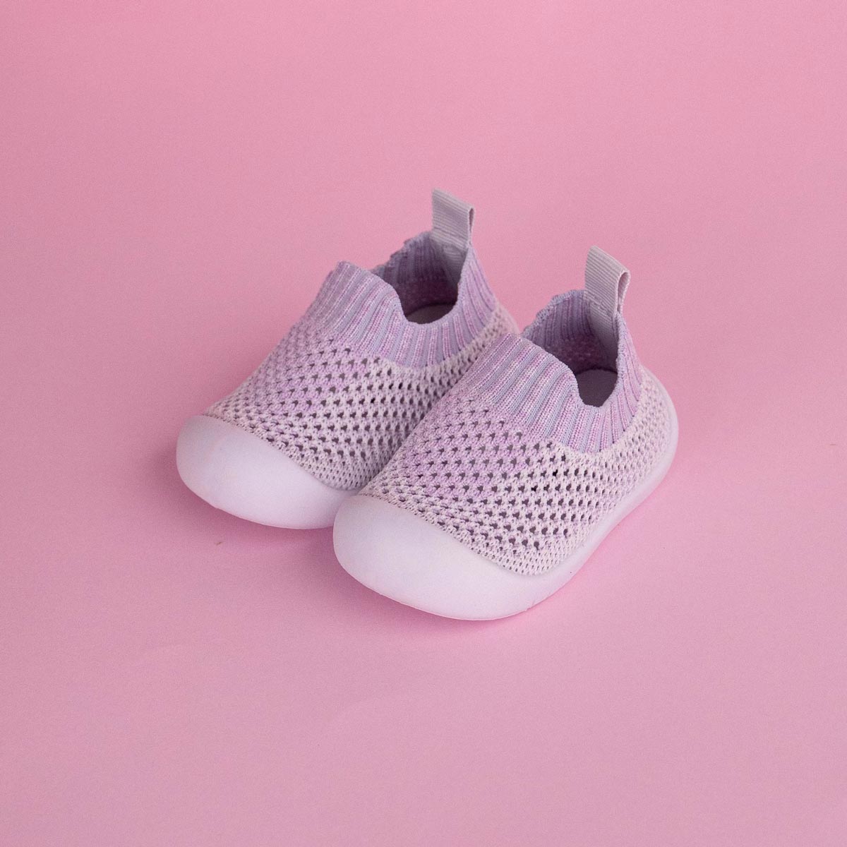 MiniWalk Slip-On Lavande - Chaussures à enfiler confortables et faciles à mettre au quotidien