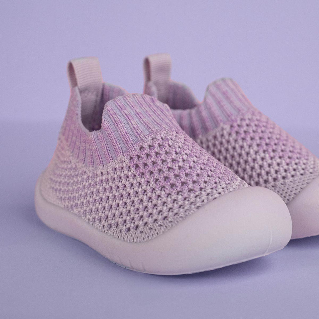MiniWalk Slip-On Lavande - Chaussures à enfiler confortables et faciles à mettre au quotidien