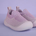 MiniWalk Slip-On Lavande - Chaussures à enfiler confortables et faciles à mettre au quotidien