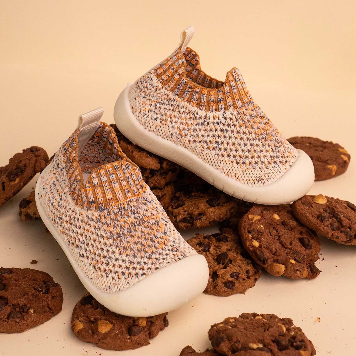 MiniWalk Slip-On Cookie — Confort sans effort à chaque pas