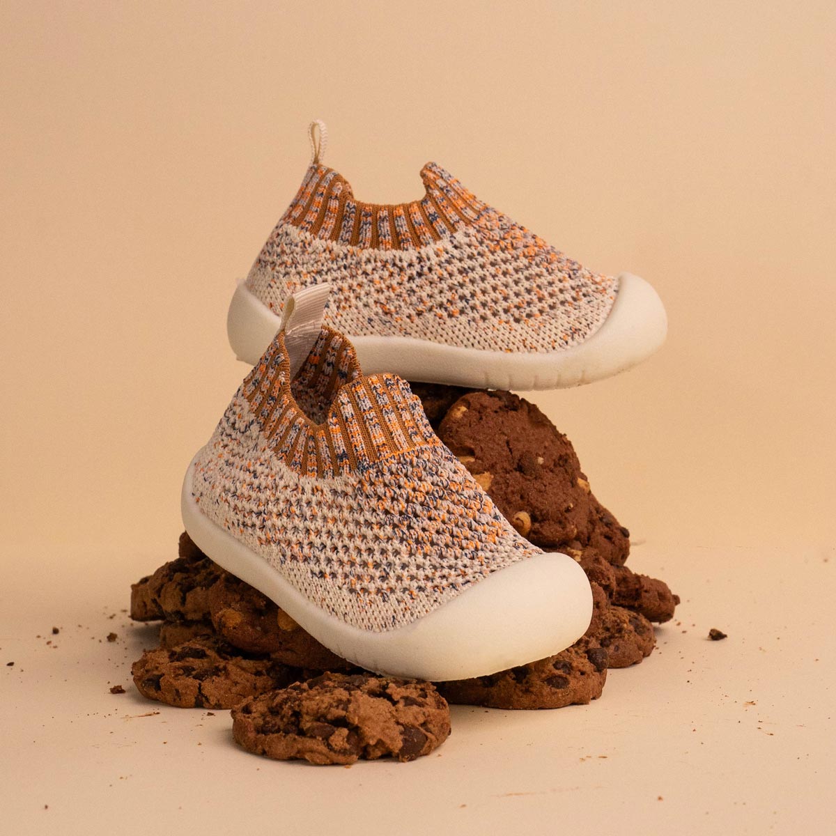 MiniWalk Slip-On Cookie — Confort sans effort à chaque pas