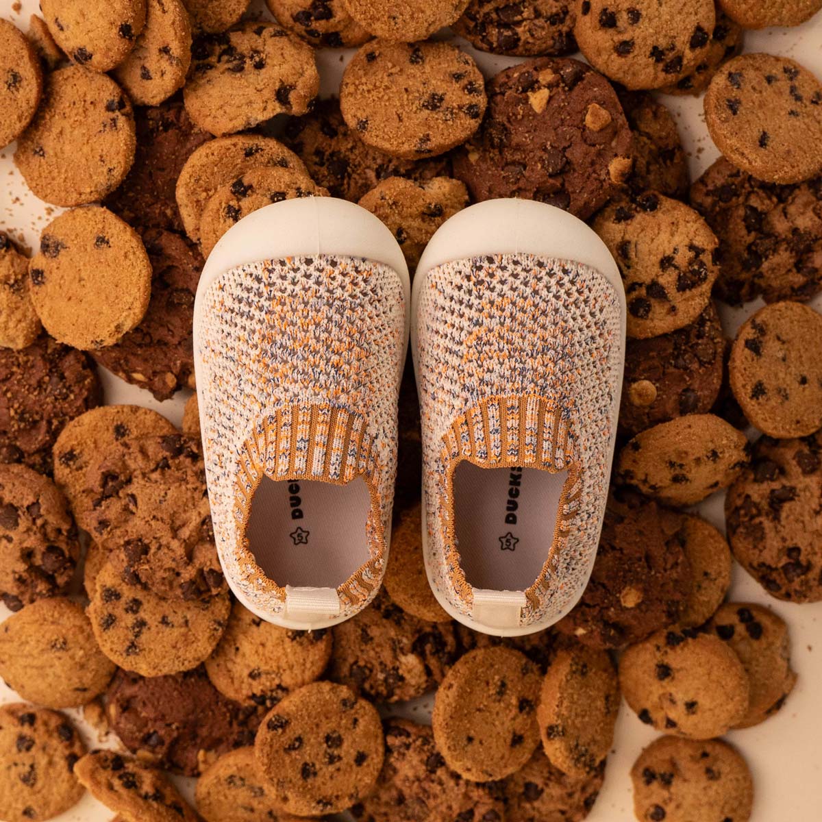 MiniWalk Slip-On Cookie — Confort sans effort à chaque pas