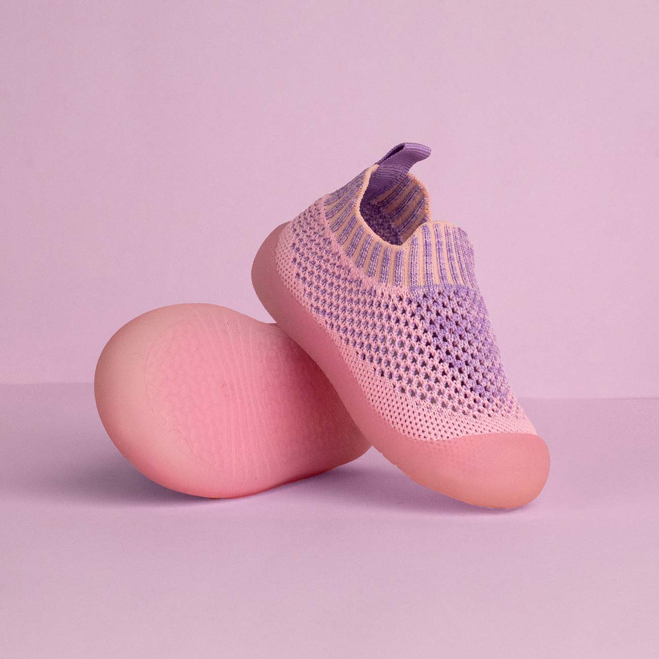 MiniWalk Baskets à enfiler – Mélange Bubblegum