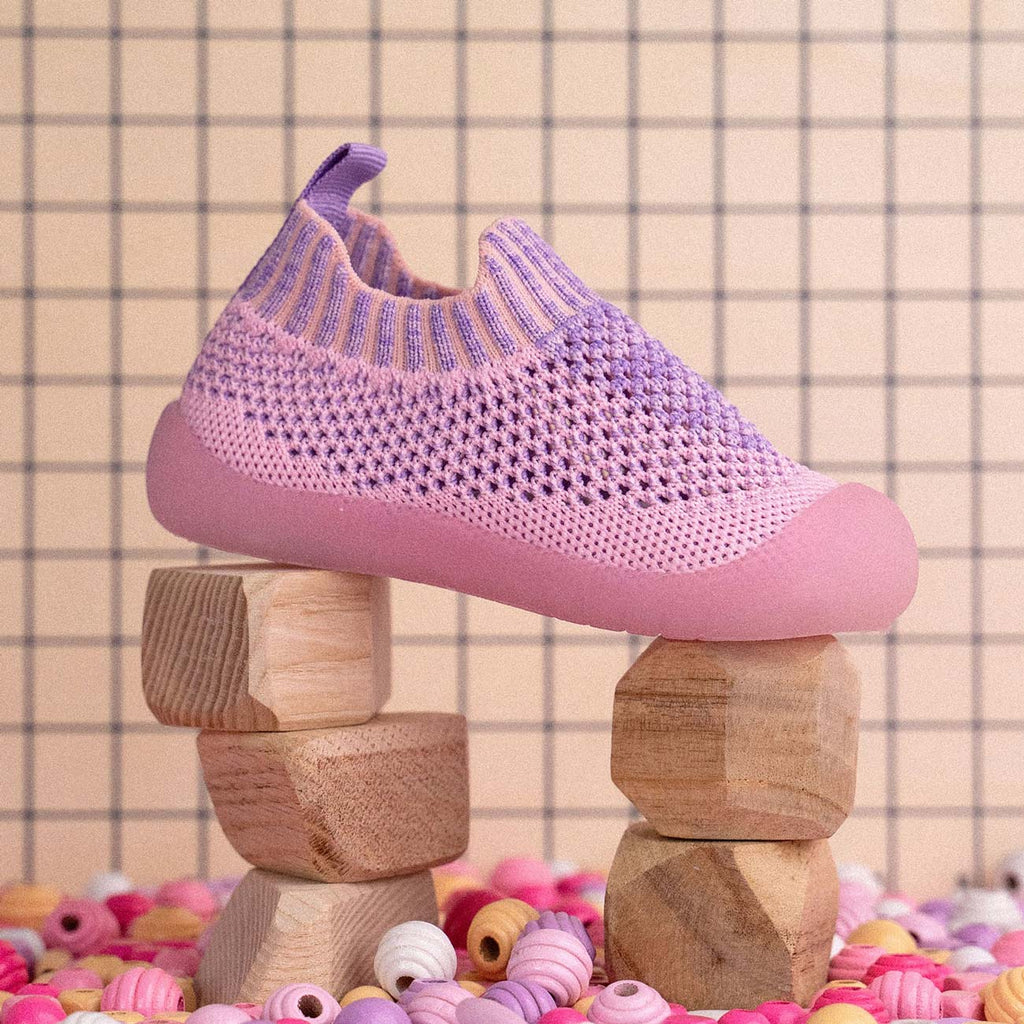 MiniWalk Baskets à enfiler – Mélange Bubblegum