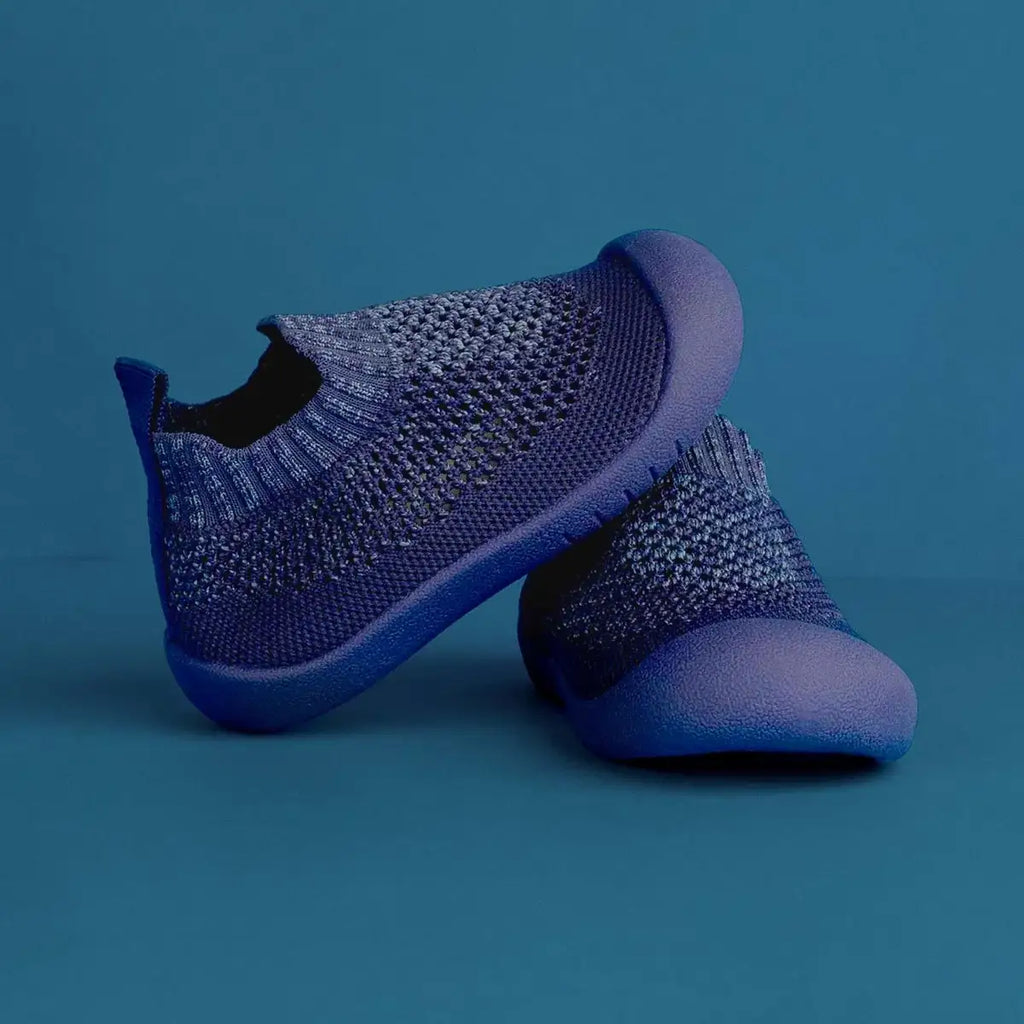 MiniWalk Chaussures à enfiler - Indigo moucheté