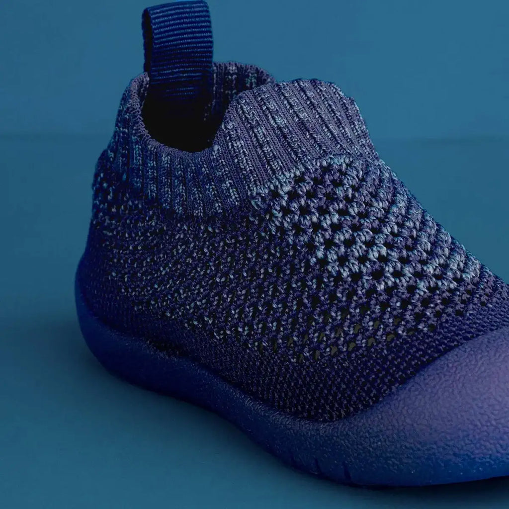 MiniWalk Chaussures à enfiler - Indigo moucheté