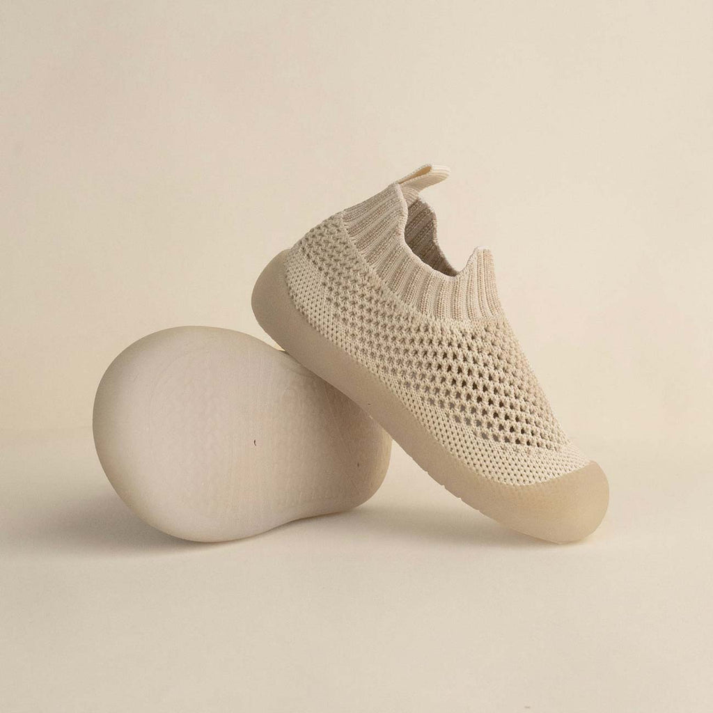 MiniWalk Chaussures à enfiler - Avoine mouchetée