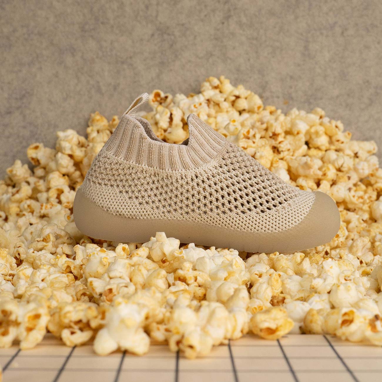 MiniWalk Chaussures à enfiler - Avoine mouchetée