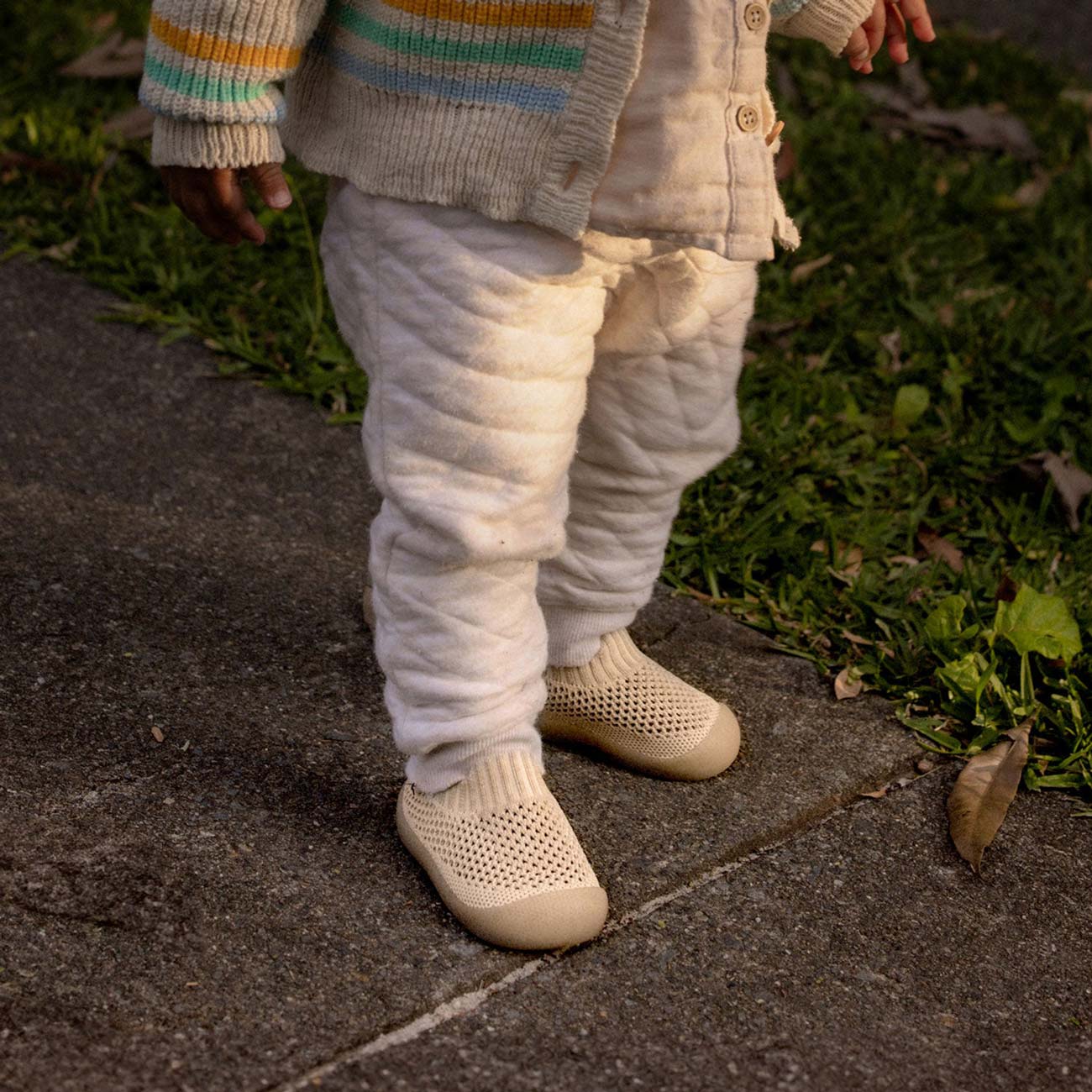 MiniWalk Chaussures à enfiler - Avoine mouchetée