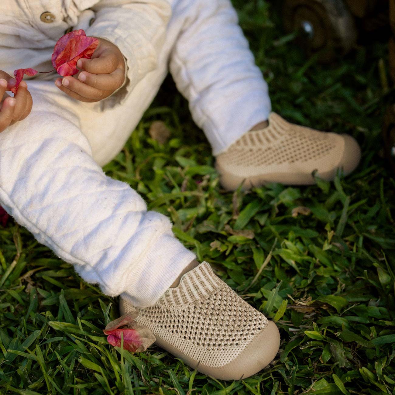 MiniWalk Chaussures à enfiler - Avoine mouchetée