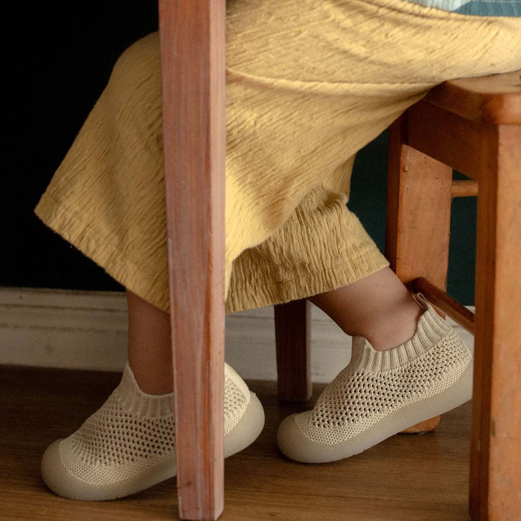 MiniWalk Chaussures à enfiler - Avoine mouchetée