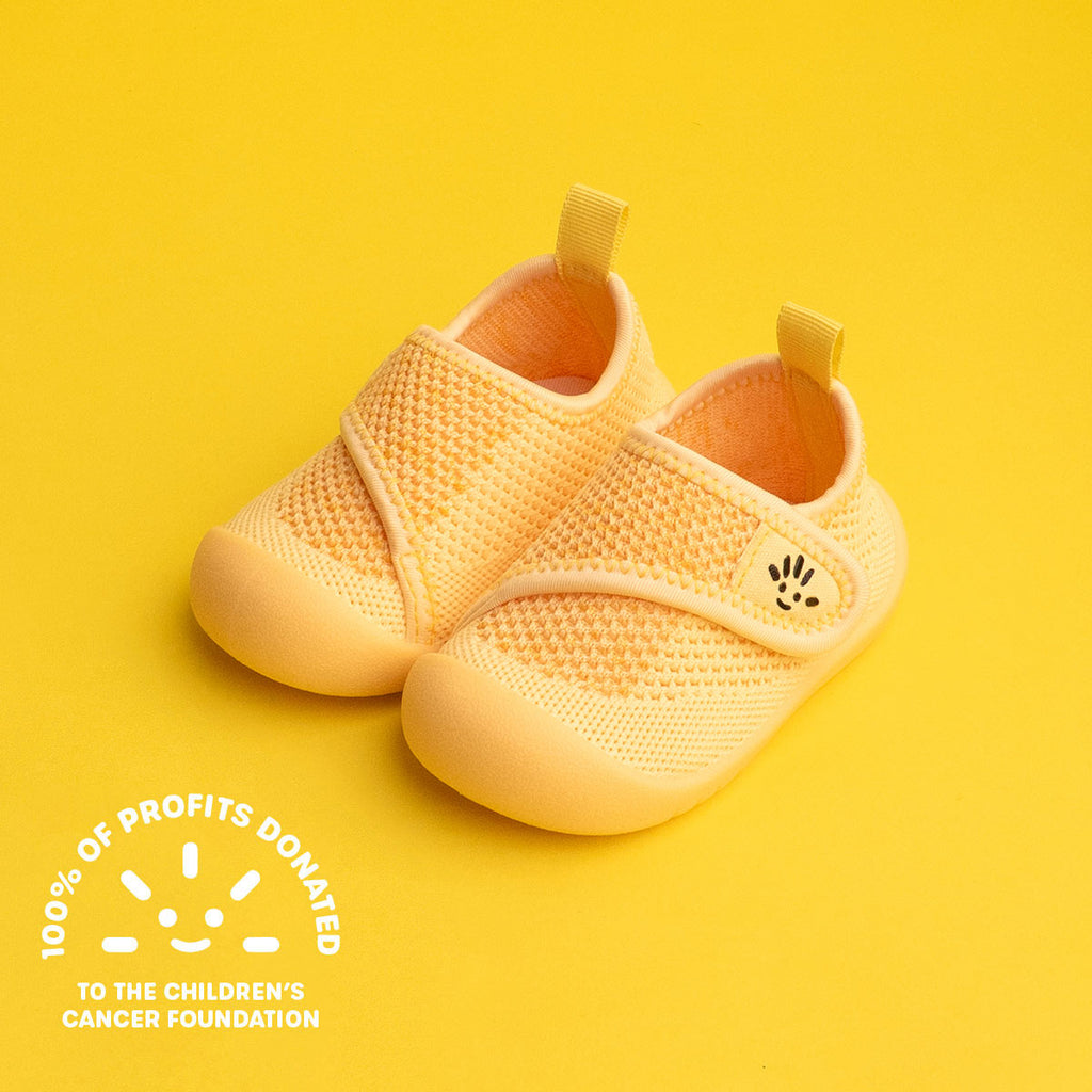 MiniWalk Velcro - Jaune soleil éclatant
