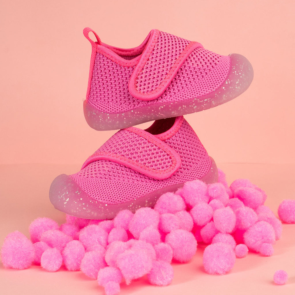 Canetons à paillettes Velcro Pop