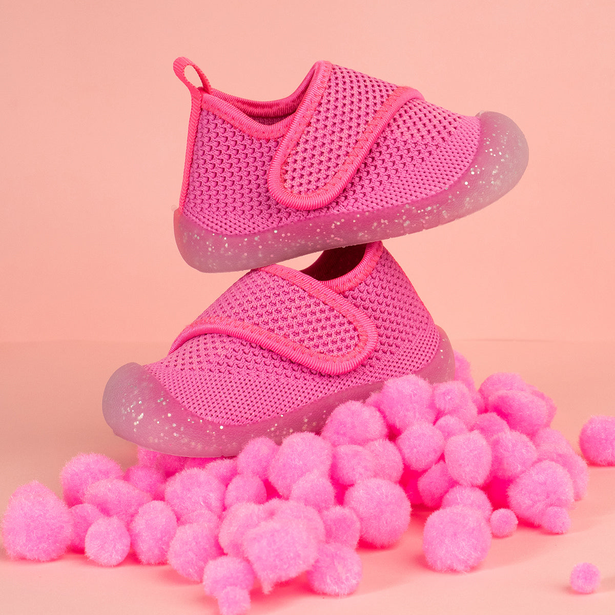 Canetons à paillettes Velcro Pop