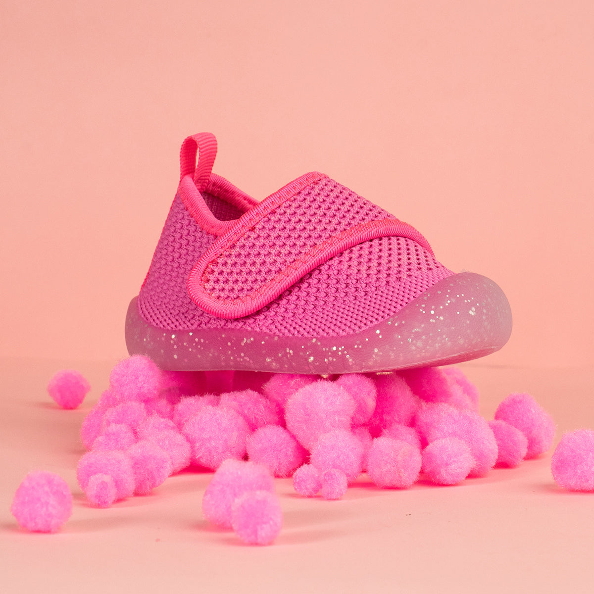Canetons à paillettes Velcro Pop