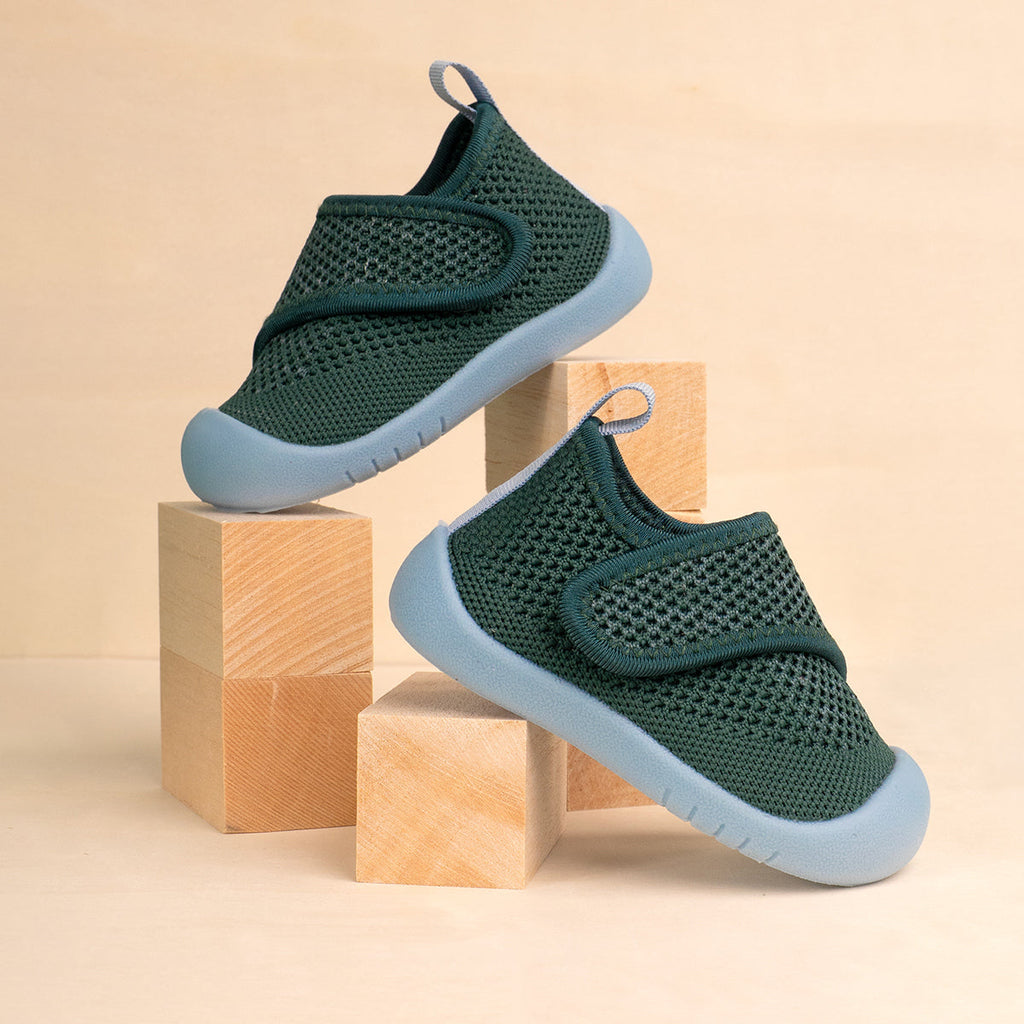 MiniWalk Tortue de mer Velcro – Jouet de bain adorable à fermeture Velcro