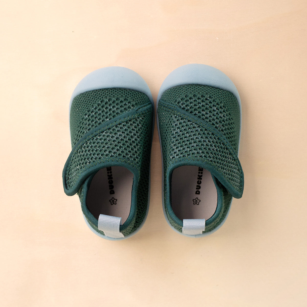 MiniWalk Tortue de mer Velcro – Jouet de bain adorable à fermeture Velcro
