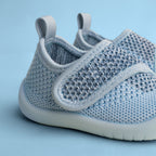 MiniWalk Canetons bleu ciel avec des sangles Velcro faciles