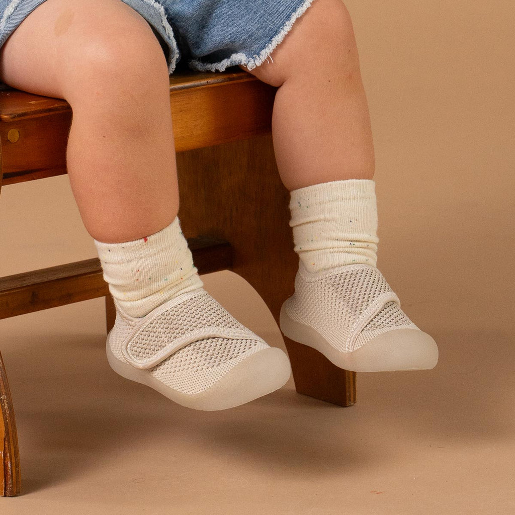 MiniWalk Canetons Velcro Avoine – Adorable jouet canard à velcro