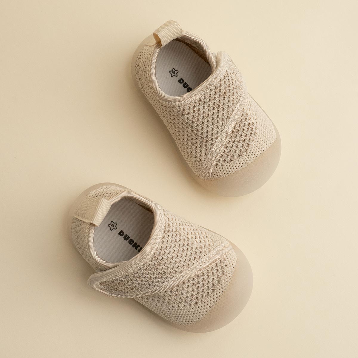 MiniWalk Canetons Velcro Avoine – Adorable jouet canard à velcro
