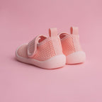 MiniWalk Velcro rose - Fermeture facile, chaussures adorables pour enfants