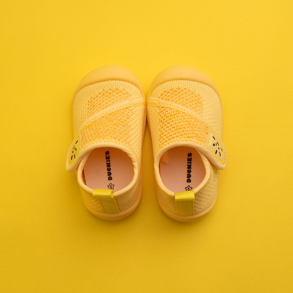 MiniWalk Velcro - Jaune soleil éclatant
