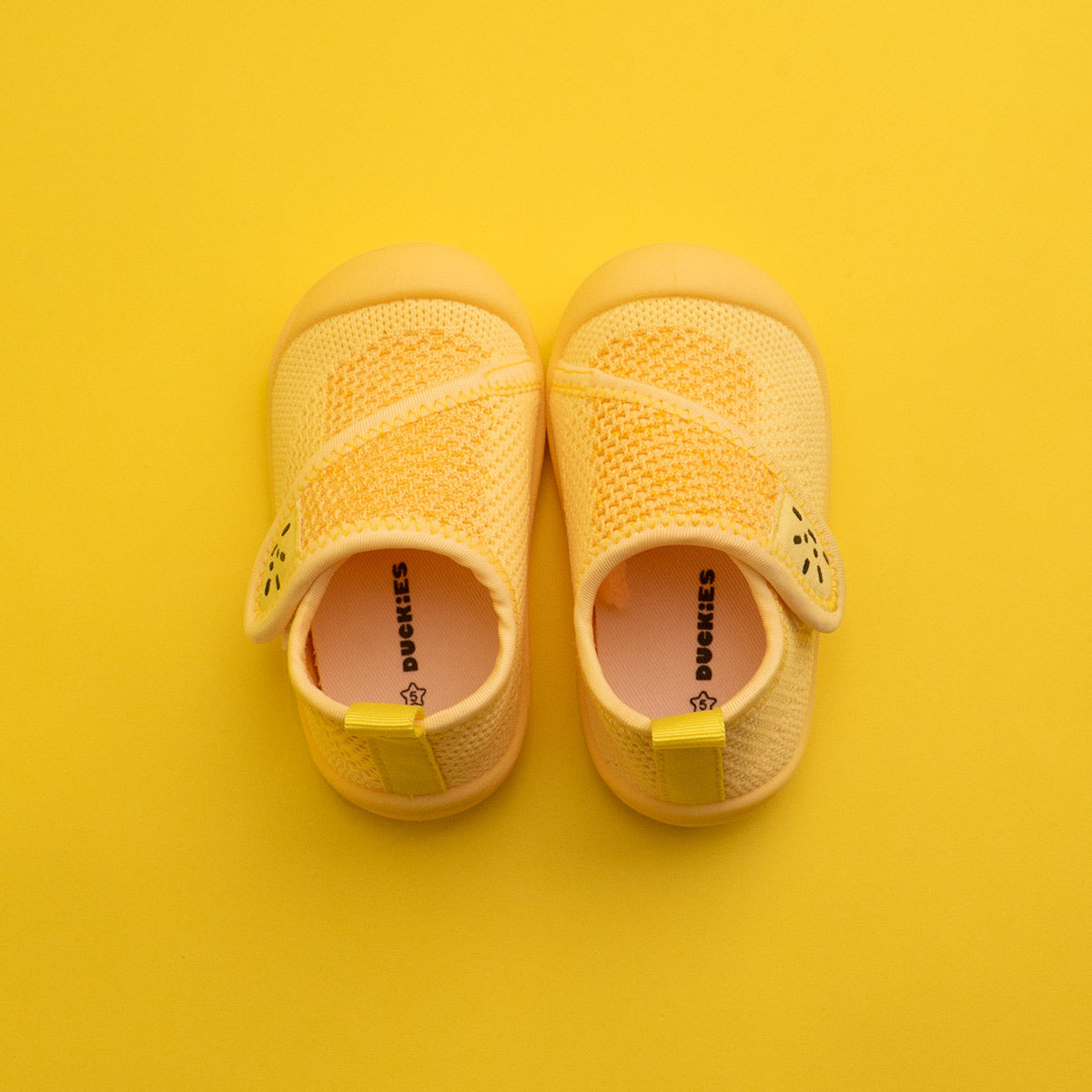 MiniWalk Velcro - Jaune soleil éclatant