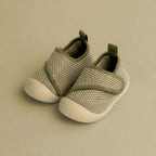Canetons olive à fermeture Velcro