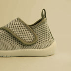 Canetons olive à fermeture Velcro