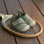 Canetons olive à fermeture Velcro