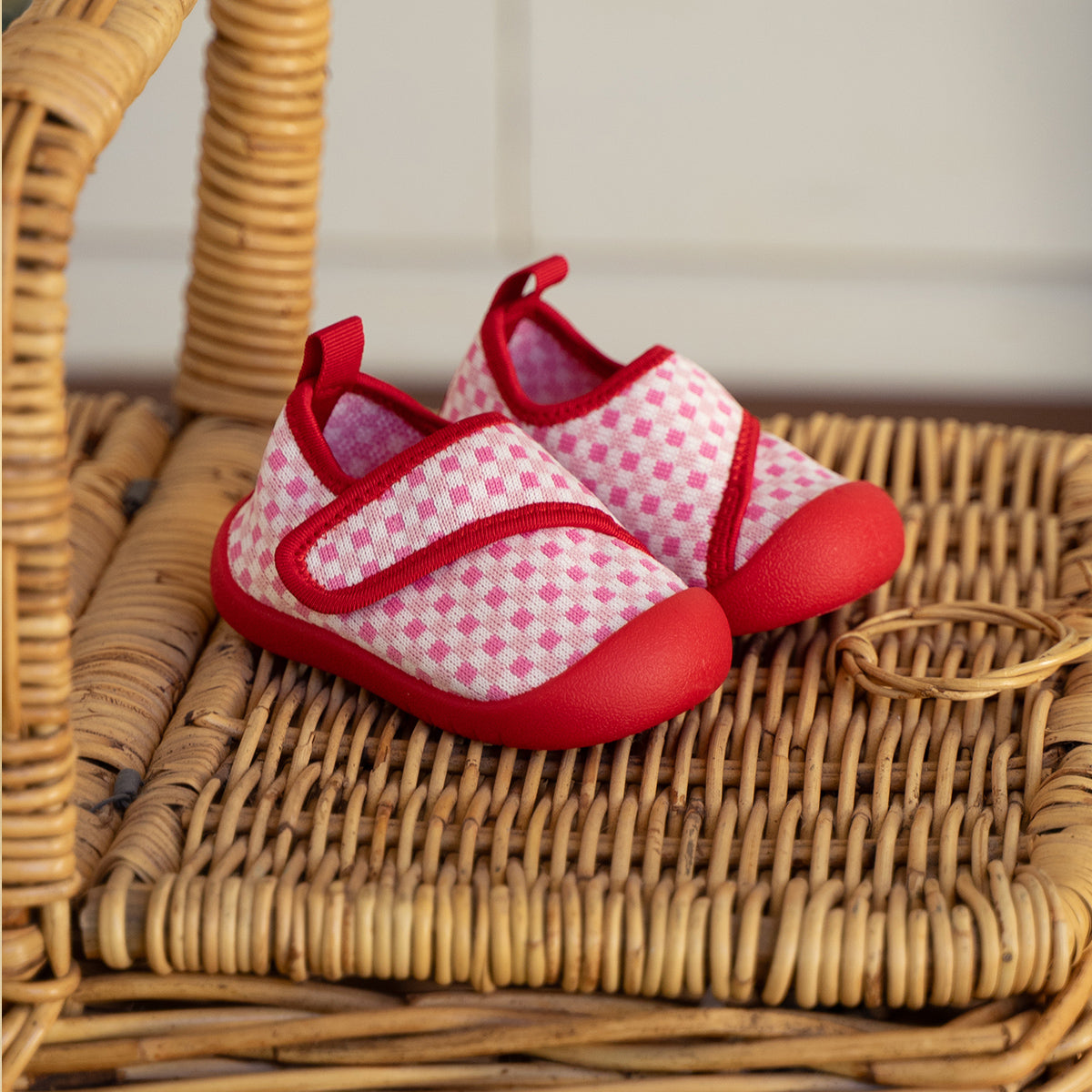 Canetons Velcro Fraise – Jeu de dames