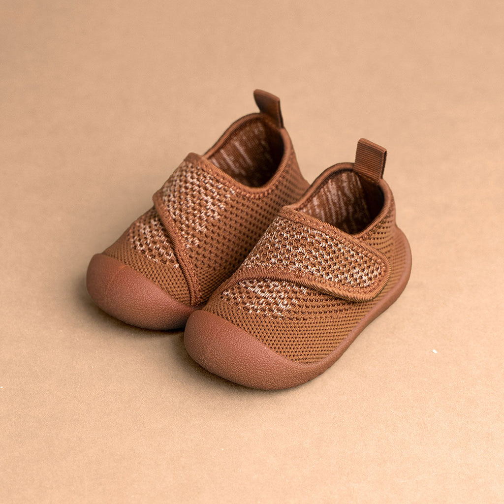 Jouet caneton couleur noyer adorable avec fermeture Velcro
