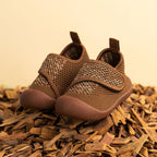 Jouet caneton couleur noyer adorable avec fermeture Velcro