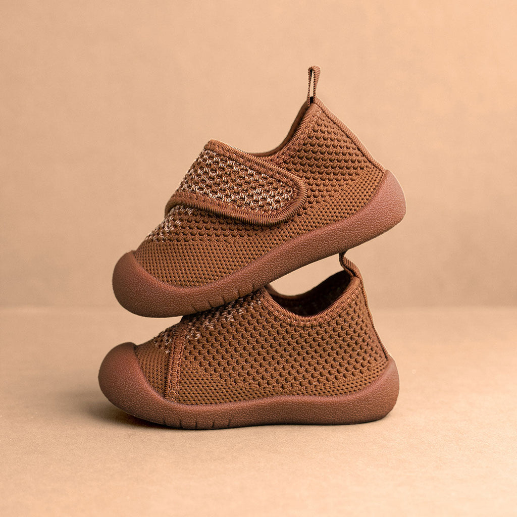 Jouet caneton couleur noyer adorable avec fermeture Velcro